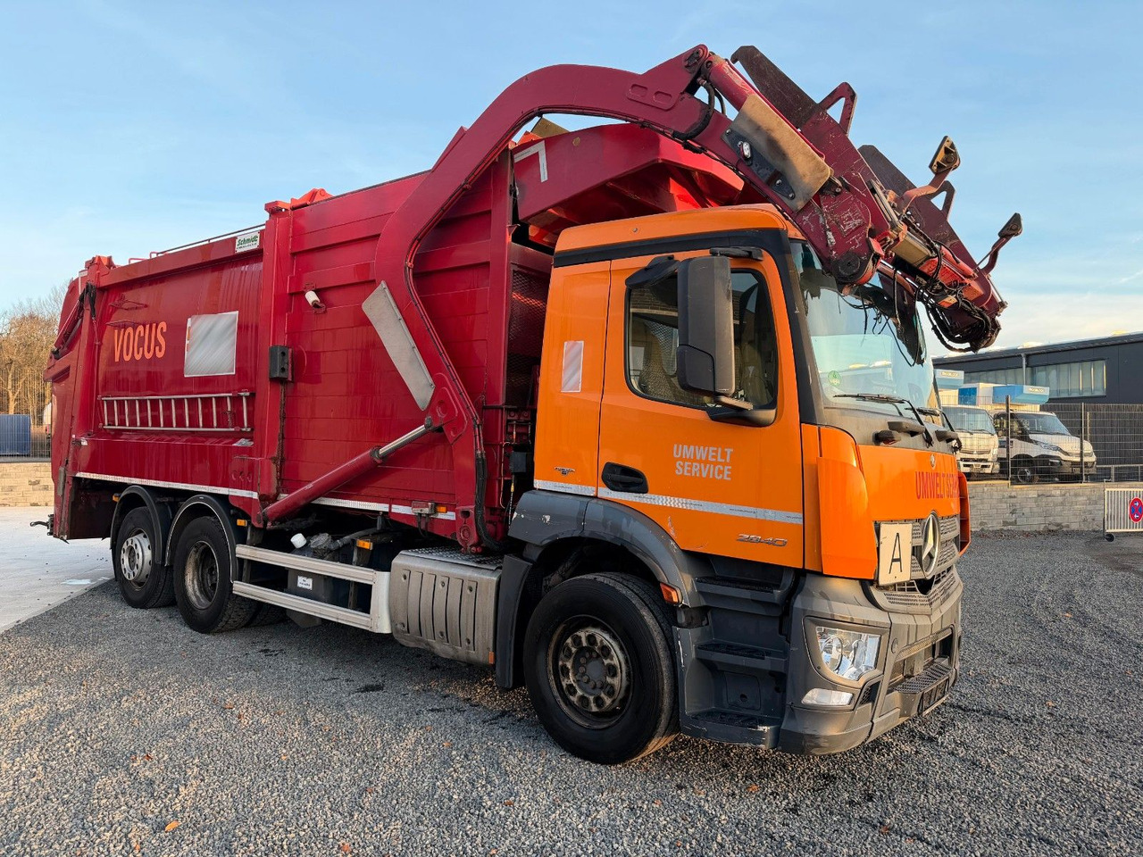 Mercedes-Benz Antos 2840 2740 2540Müllwagen Frontlader Euro 6c - Camión de basura: foto 4 Mercedes-Benz Antos 2840 2740 2540Müllwagen Frontlader Euro 6c - Camión de basura: foto 4