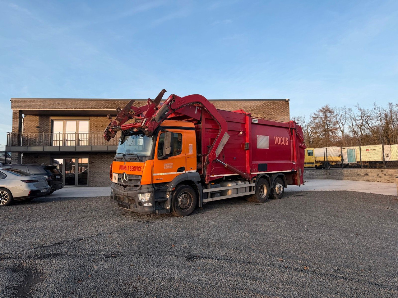 Mercedes-Benz Antos 2840 2740 2540Müllwagen Frontlader Euro 6c - Camión de basura: foto 1 Mercedes-Benz Antos 2840 2740 2540Müllwagen Frontlader Euro 6c - Camión de basura: foto 1