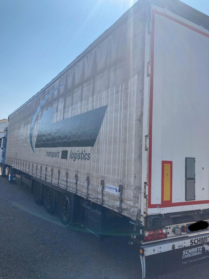 Schmitz Cargobull Auflieger Pritsche + Plane Speed Curtain - Semirremolque lona: foto 1 Schmitz Cargobull Auflieger Pritsche + Plane Speed Curtain - Semirremolque lona: foto 1