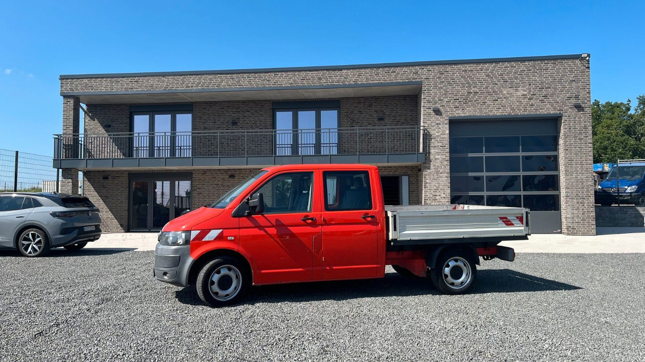 Volkswagen T5 Transporter Pritsche Doppelkabine Doka - Furgoneta caja abierta, Furgoneta combi: foto 1 Volkswagen T5 Transporter Pritsche Doppelkabine Doka - Furgoneta caja abierta, Furgoneta combi: foto 1