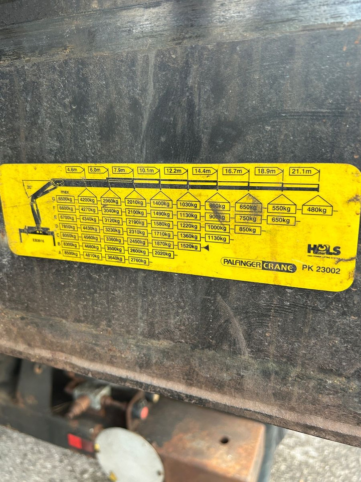 MAN TGA 28.400 6x-4BL Palfinger 23002 - Camión volquete, Camión grúa: foto 4 MAN TGA 28.400 6x-4BL Palfinger 23002 - Camión volquete, Camión grúa: foto 4