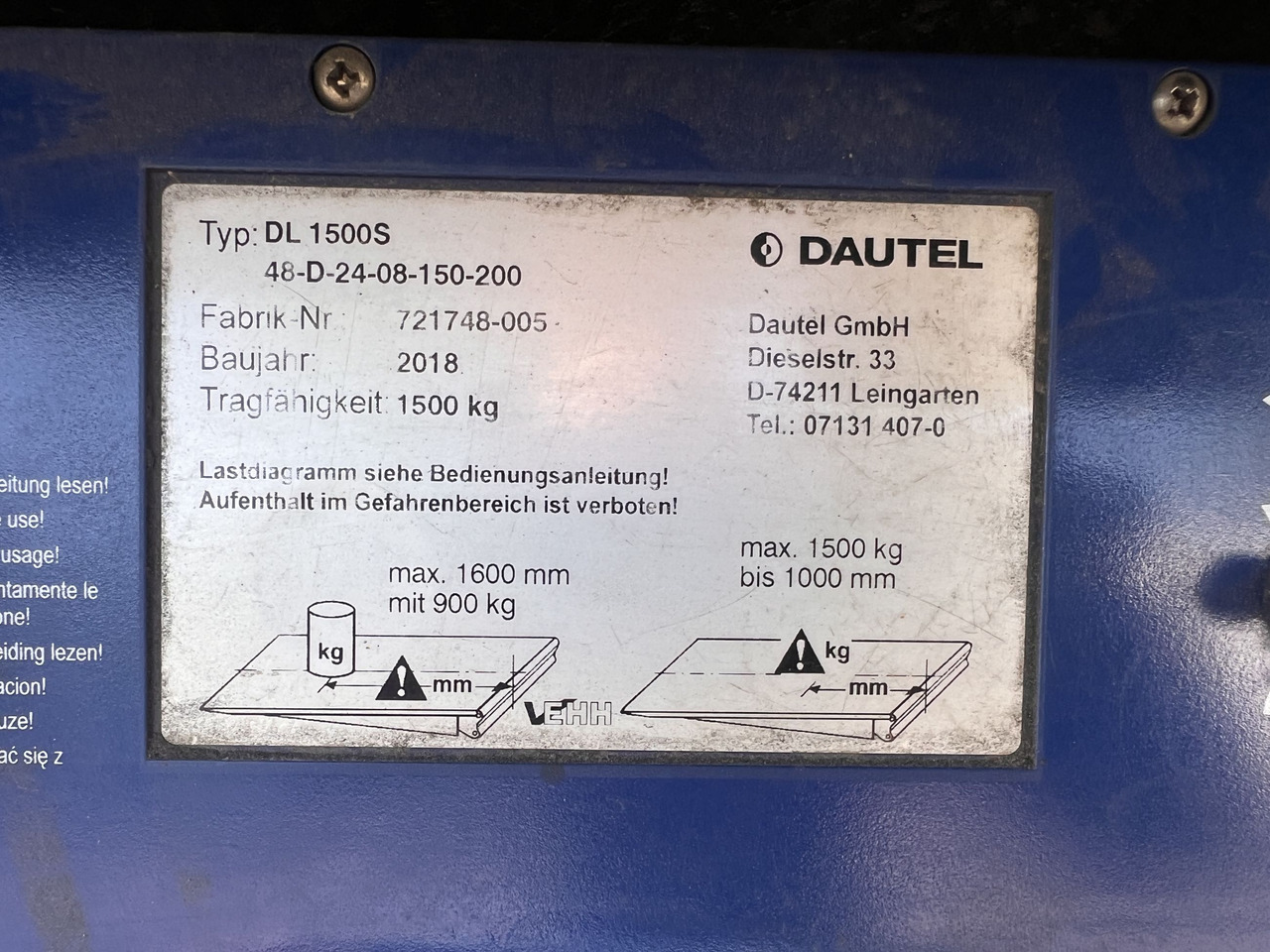 Ackermann Z-KA-F10.5/7,6 1 Achs Kofferanhänger, Ladebordwand - Remolque caja cerrada: foto 2 Ackermann Z-KA-F10.5/7,6 1 Achs Kofferanhänger, Ladebordwand - Remolque caja cerrada: foto 2