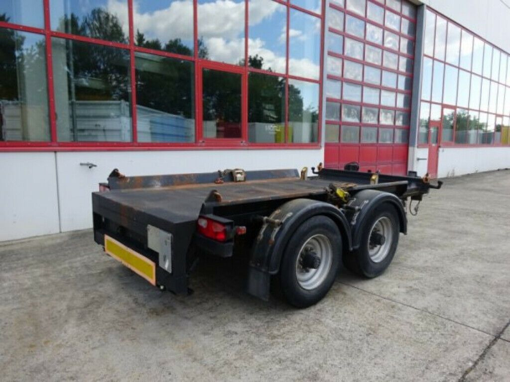 Hüffermann 13 t Tandem- Absetztmulden Anhänger - Remolque multilift/ Portacontenedores de cadenas: foto 2 Hüffermann 13 t Tandem- Absetztmulden Anhänger - Remolque multilift/ Portacontenedores de cadenas: foto 2