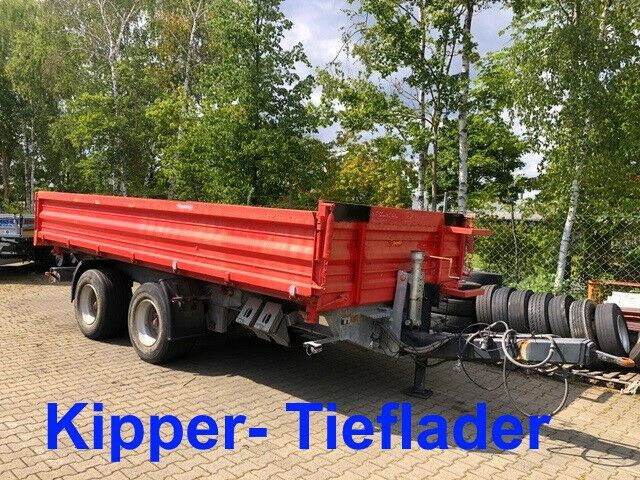Möslein 19 t Tandemkipper- Tieflader - Remolque volquete: foto 1 Möslein 19 t Tandemkipper- Tieflader - Remolque volquete: foto 1