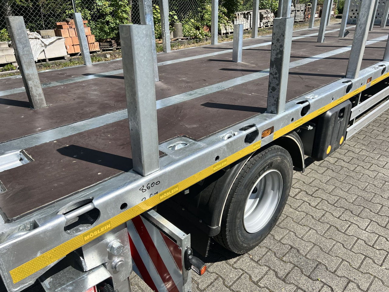 Remolque plataforma/ Caja abierta Möslein  2 Achs Jumbo- Plato- Anhänger: foto 6