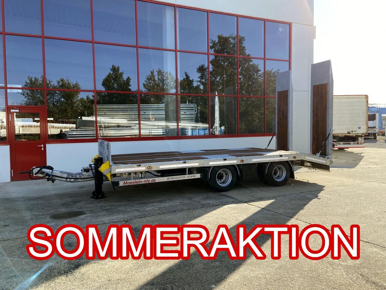 Möslein 21 t Tandemtieflader, Luftgefedert, NEU - Remolque góndola rebajadas: foto 1 Möslein 21 t Tandemtieflader, Luftgefedert, NEU - Remolque góndola rebajadas: foto 1