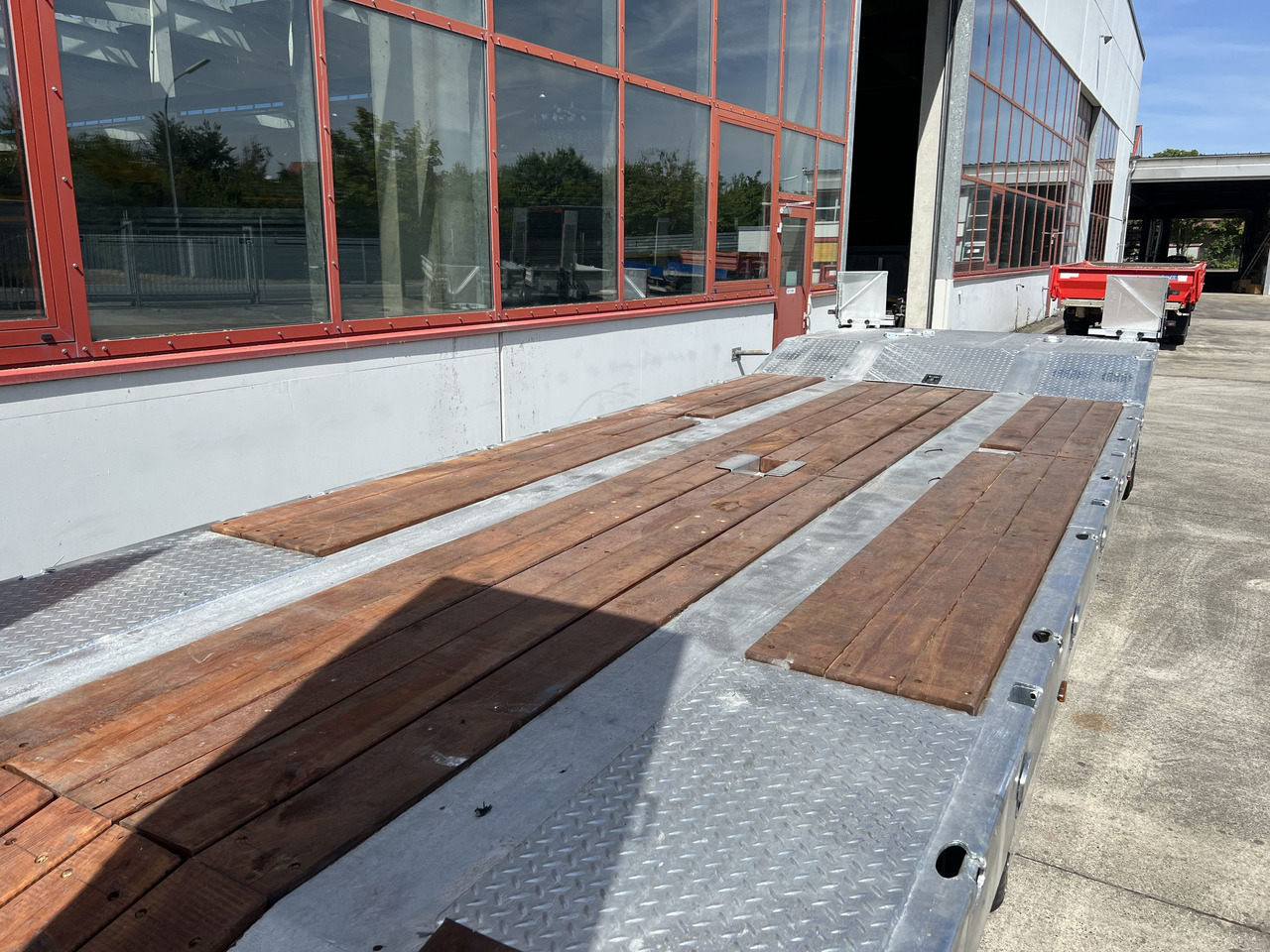 Möslein T 2 Schwebheim Neuer 2 Achs Tieflader- Anhänger, Verbreiterung - Remolque góndola rebajadas: foto 5 Möslein T 2 Schwebheim Neuer 2 Achs Tieflader- Anhänger, Verbreiterung - Remolque góndola rebajadas: foto 5