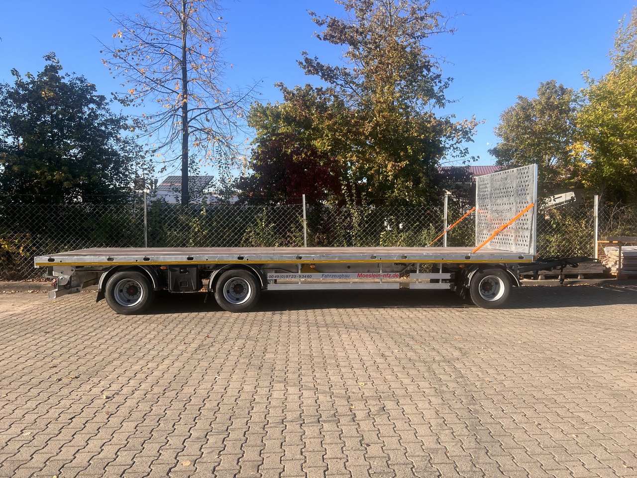 Remolque góndola rebajadas nuevo Möslein T 3 Plato 8,6 m  3 Achs Jumbo- Plato- Anhänger 8,60 m, Mega: foto 7