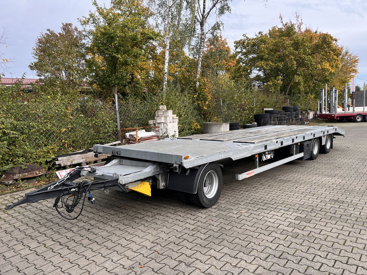 Möslein TO 3 F Schwebheim 3 Achs Tiefladeranhänger - Remolque góndola rebajadas: foto 3 Möslein TO 3 F Schwebheim 3 Achs Tiefladeranhänger - Remolque góndola rebajadas: foto 3