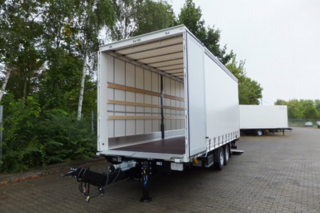 Remolque con toldo nuevo Möslein TPS 11 DL 7,30 neuer Planenanhänger, Ladebordwand + Durchladbar: foto 11 Remolque con toldo nuevo Möslein TPS 11 DL 7,30 neuer Planenanhänger, Ladebordwand + Durchladbar: foto 11