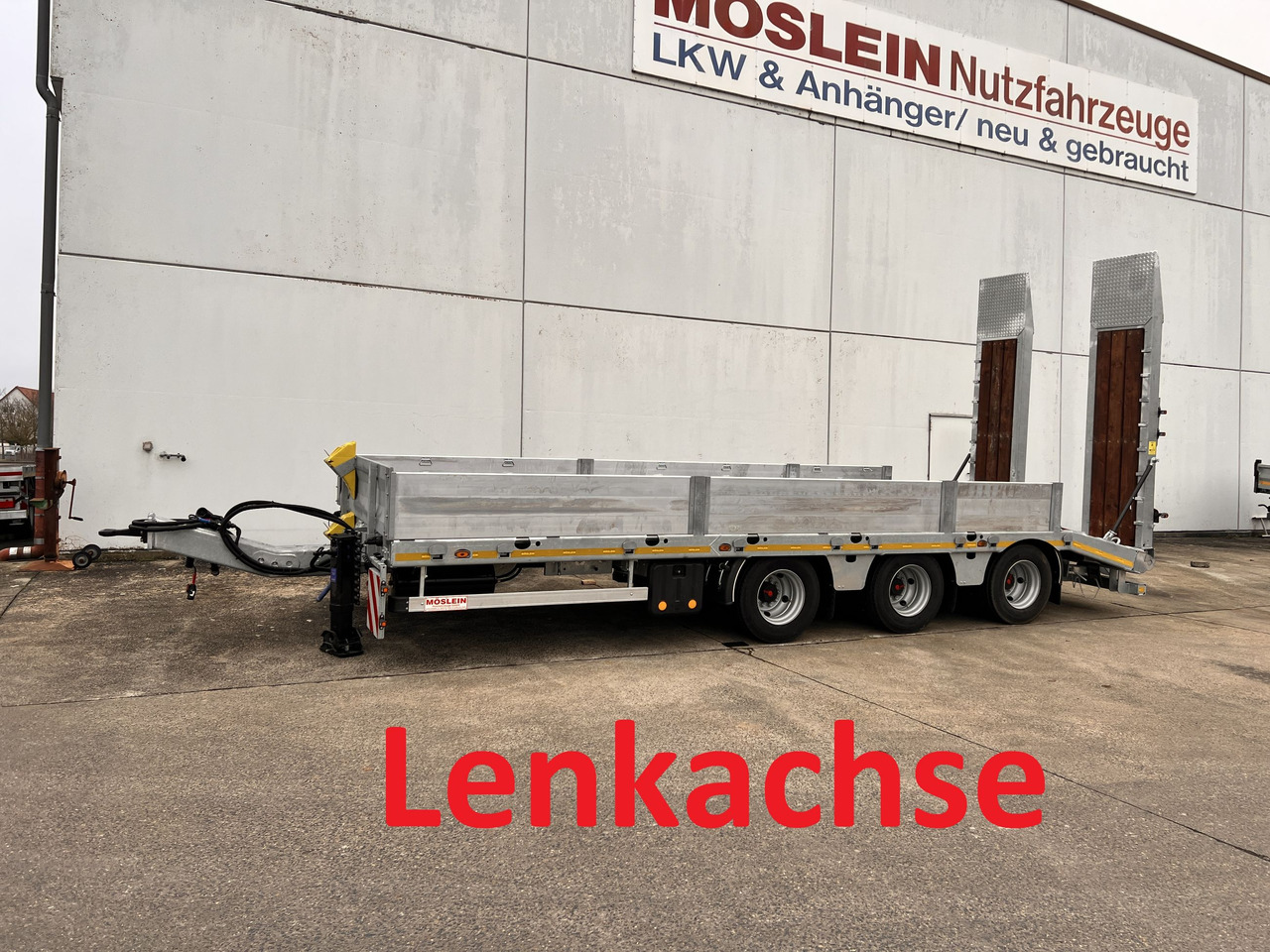 Möslein TT 31 31 t GG Tridem- Tieflader 3 Achs, gelenktNeufahrzeug - Remolque góndola rebajadas: foto 1 Möslein TT 31 31 t GG Tridem- Tieflader 3 Achs, gelenktNeufahrzeug - Remolque góndola rebajadas: foto 1