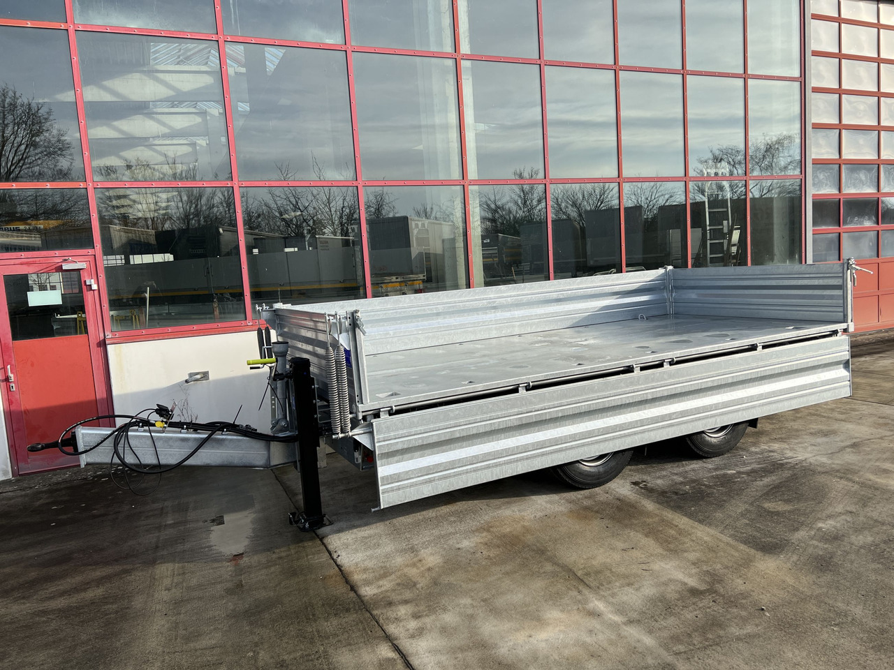 Remolque volquete nuevo Möslein TTD 19 B  neuer 19 t Tandemkipper- Tieflader: foto 10