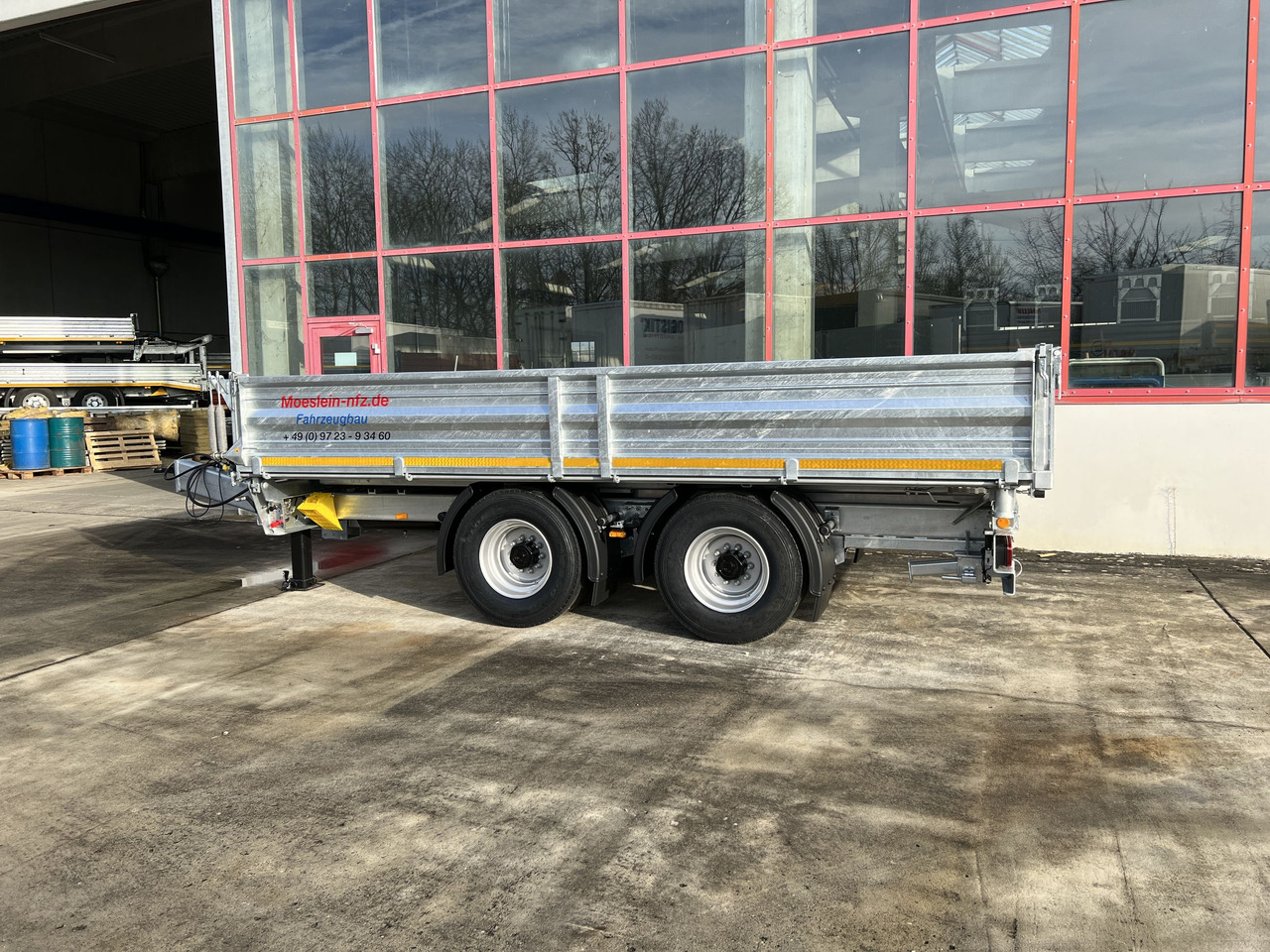Remolque volquete nuevo Möslein TTD 19 B  neuer 19 t Tandemkipper- Tieflader: foto 7