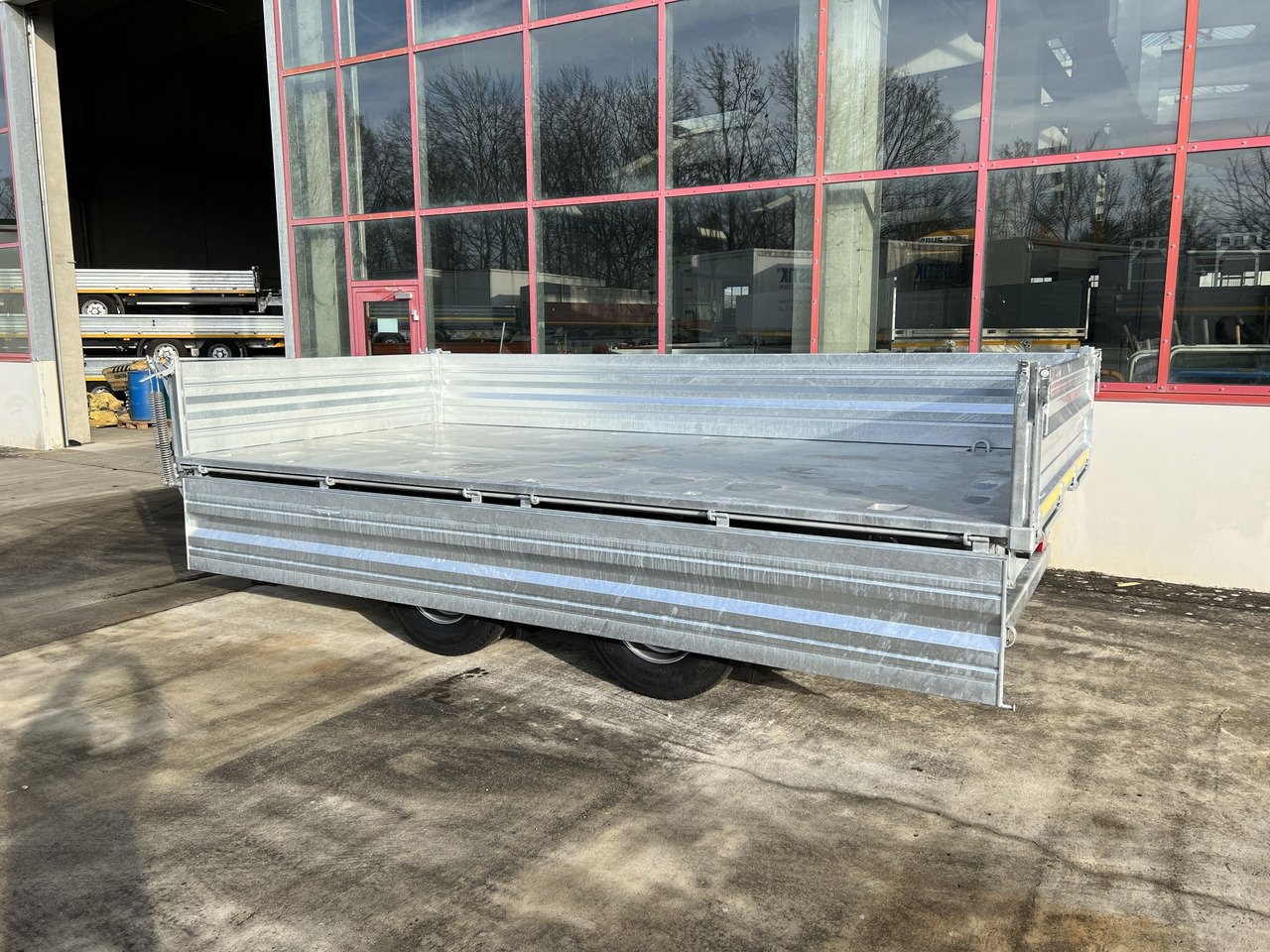 Remolque volquete nuevo Möslein TTD 19 B  neuer 19 t Tandemkipper- Tieflader: foto 11