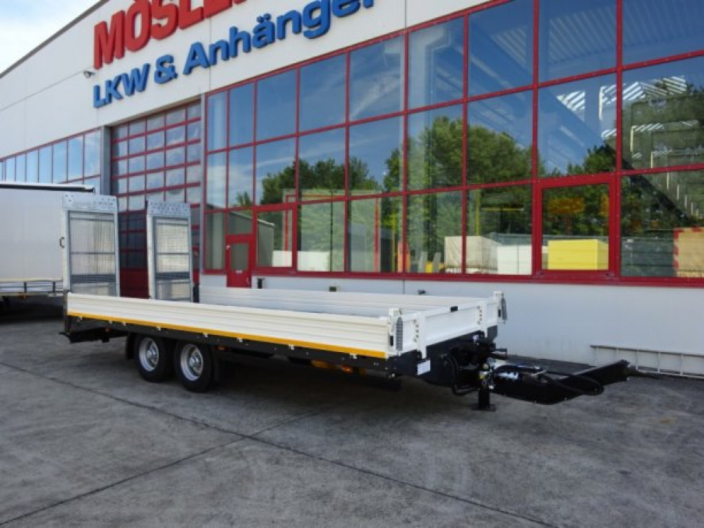 Möslein TTT 11-6,2 BR Weiß Tandemtieflader mit breiten RampenNeufahrzeug - Remolque góndola rebajadas: foto 2 Möslein TTT 11-6,2 BR Weiß Tandemtieflader mit breiten RampenNeufahrzeug - Remolque góndola rebajadas: foto 2