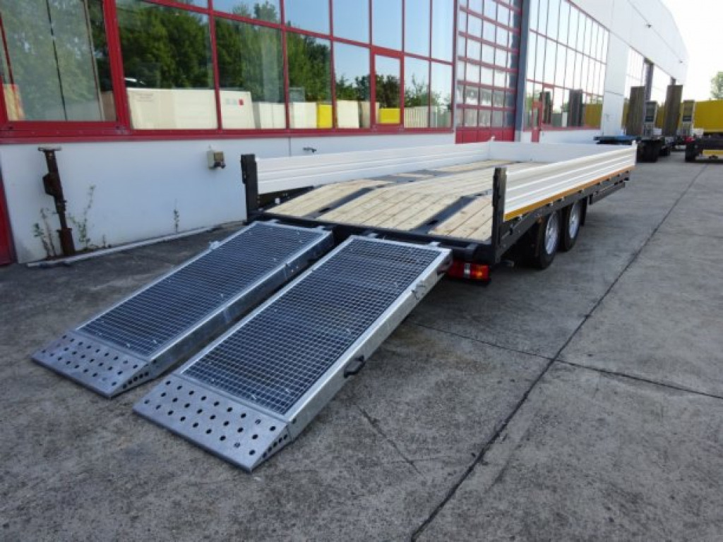 Remolque góndola rebajadas para transporte de equipos pesados nuevo Möslein TTT 13 6,2 BR Weiß  Neuer 13 t GG Tandemtieflader mit Breiten Rampen: foto 6
