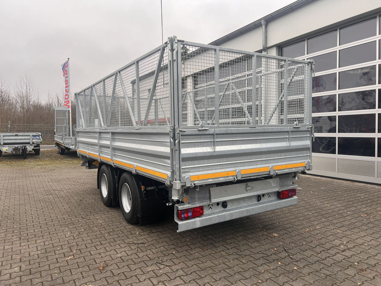 Möslein neuer 19 t Tandemkipper TiefladerGitteraufsatz - Remolque volquete: foto 3 Möslein neuer 19 t Tandemkipper TiefladerGitteraufsatz - Remolque volquete: foto 3