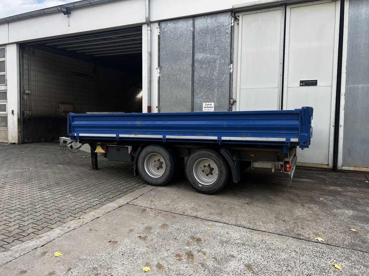 Müller Mitteltal TA-2  14,4 t Tandemkipper, Breitbereifung - Remolque volquete: foto 3 Müller Mitteltal TA-2  14,4 t Tandemkipper, Breitbereifung - Remolque volquete: foto 3