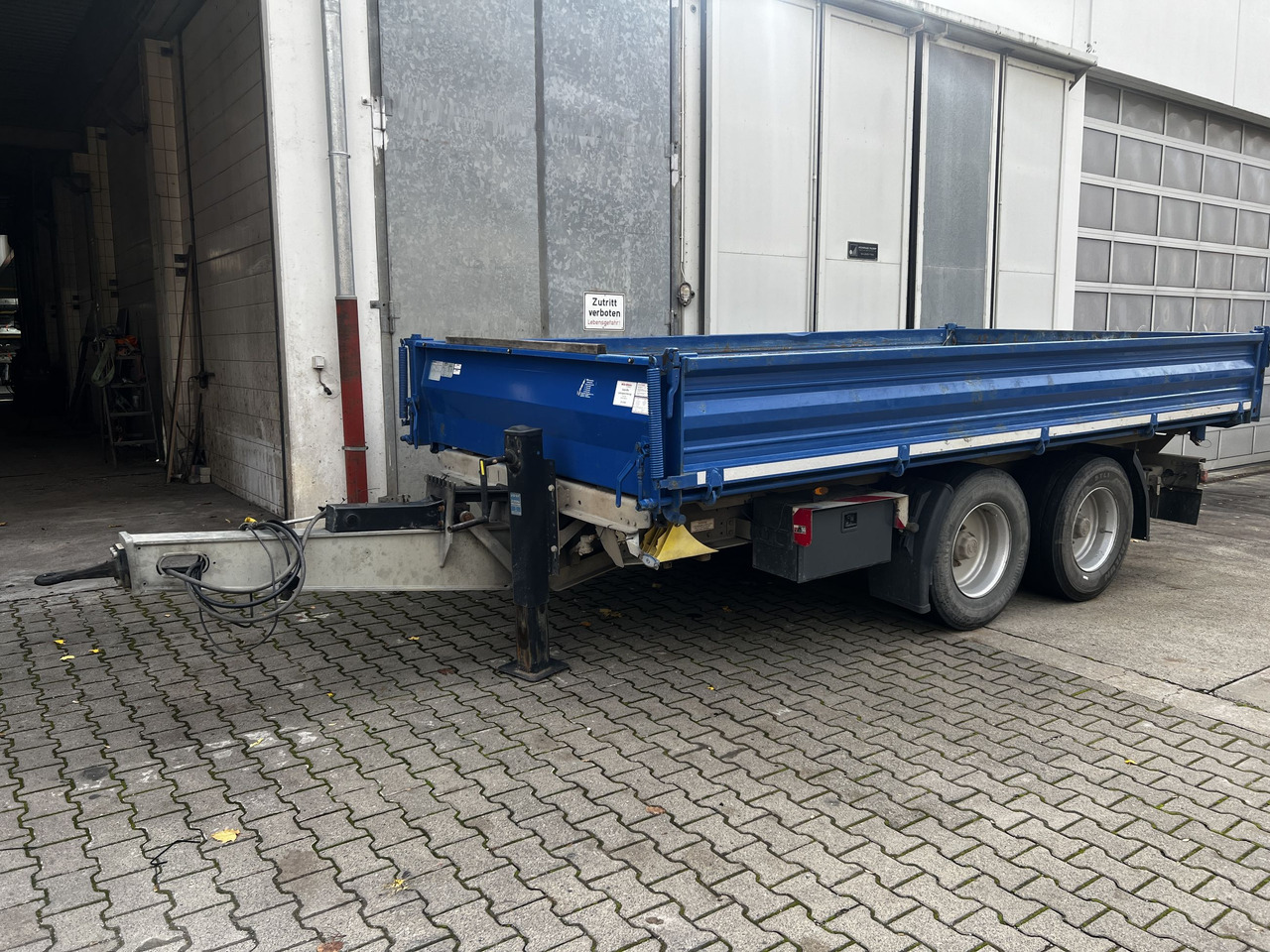 Müller Mitteltal TA-2  14,4 t Tandemkipper, Breitbereifung - Remolque volquete: foto 2 Müller Mitteltal TA-2  14,4 t Tandemkipper, Breitbereifung - Remolque volquete: foto 2