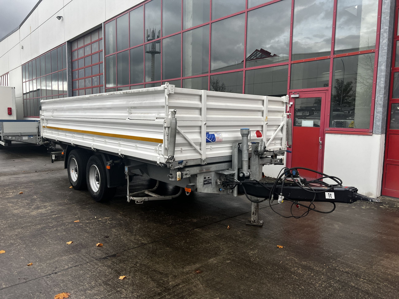 Schmid Fahrzeugbau DK 135 AR  13,5 t Tandemkipper mit Aufsatzbordwänden - Remolque volquete: foto 5 Schmid Fahrzeugbau DK 135 AR  13,5 t Tandemkipper mit Aufsatzbordwänden - Remolque volquete: foto 5