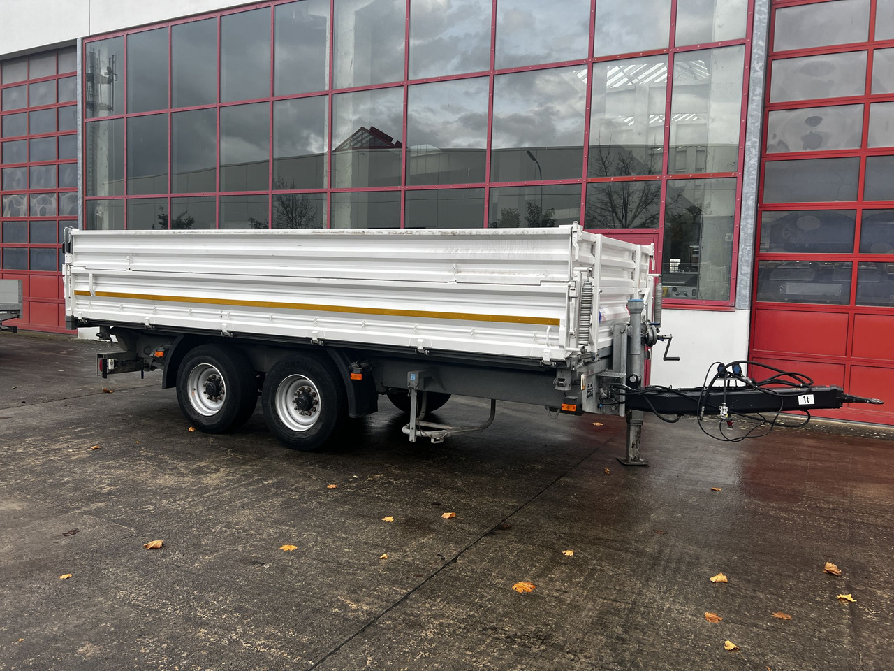 Schmid Fahrzeugbau DK 135 AR  13,5 t Tandemkipper mit Aufsatzbordwänden - Remolque volquete: foto 3 Schmid Fahrzeugbau DK 135 AR  13,5 t Tandemkipper mit Aufsatzbordwänden - Remolque volquete: foto 3