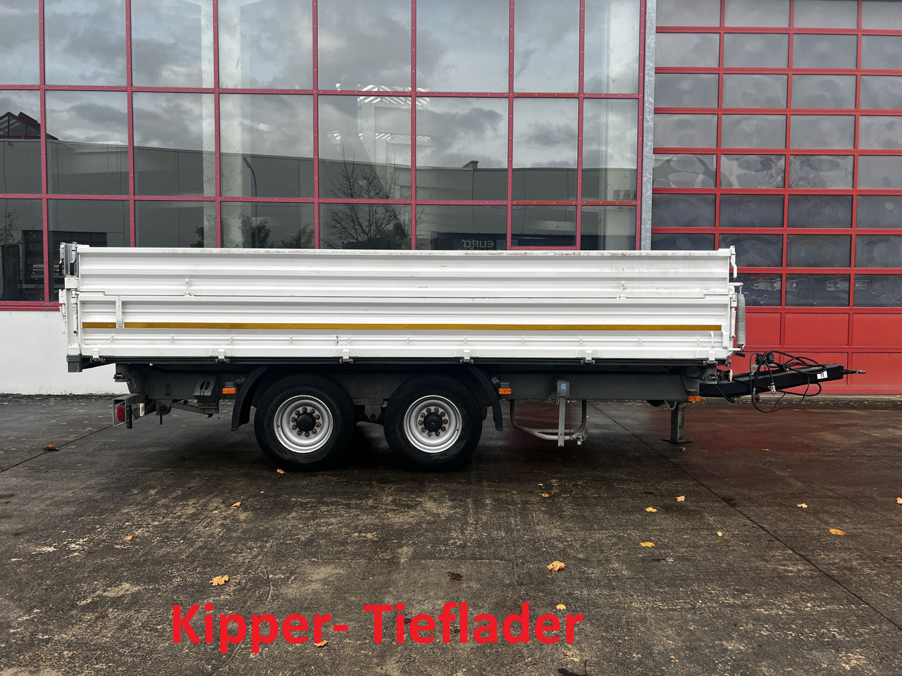 Schmid Fahrzeugbau DK 135 AR  13,5 t Tandemkipper mit Aufsatzbordwänden - Remolque volquete: foto 1 Schmid Fahrzeugbau DK 135 AR  13,5 t Tandemkipper mit Aufsatzbordwänden - Remolque volquete: foto 1