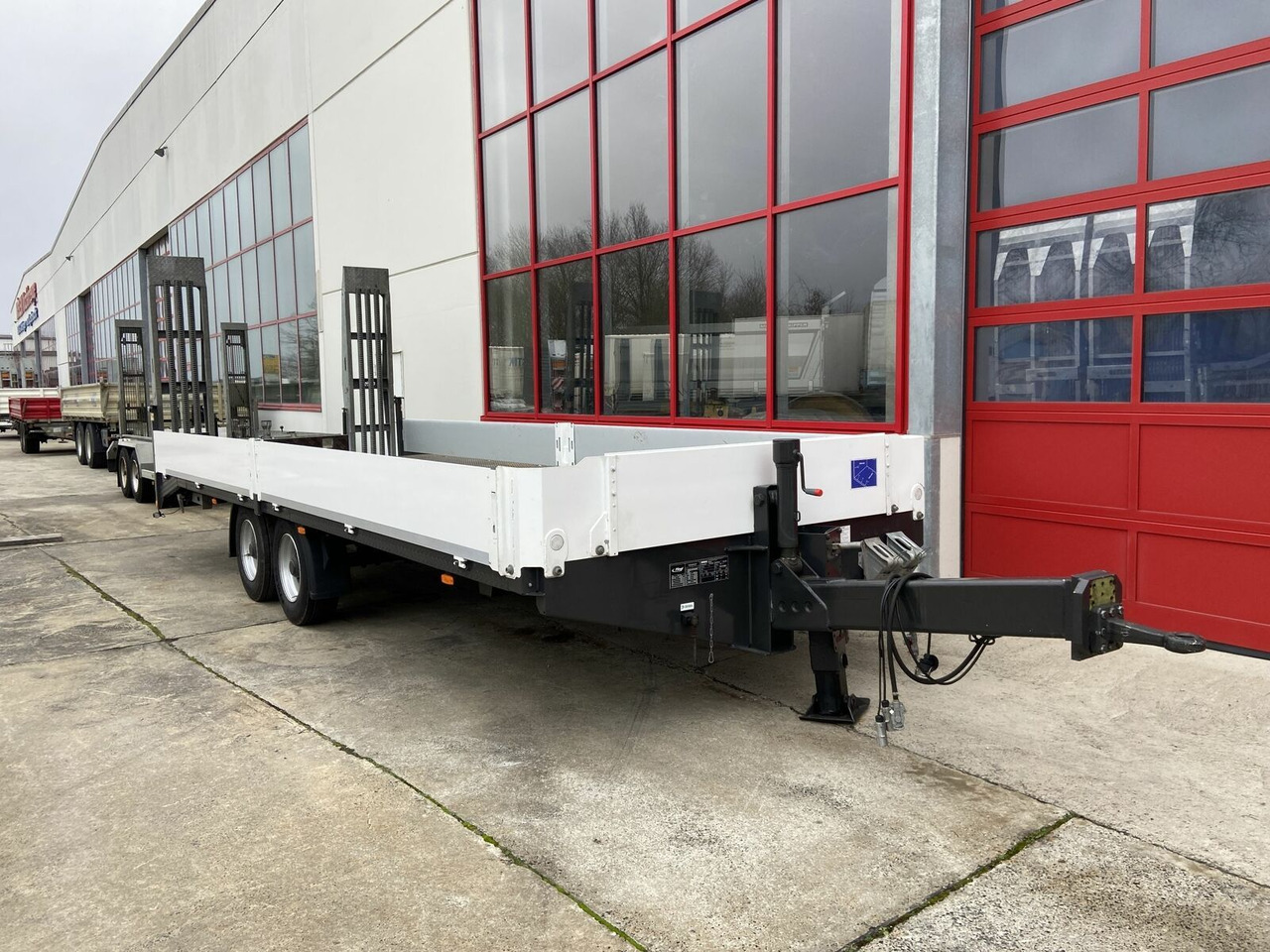 Tandemtieflader 7 m LadeflächeNeuwertig - Remolque góndola rebajadas: foto 3 Tandemtieflader 7 m LadeflächeNeuwertig - Remolque góndola rebajadas: foto 3