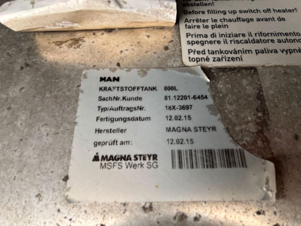 Camión lona MAN TGX 26.480 mit Ladebordwand: foto 19