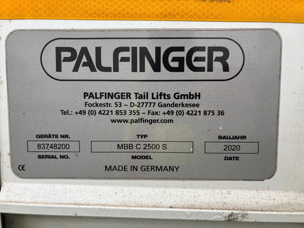 Camión lona MAN TGX 26.480 mit Ladebordwand: foto 7