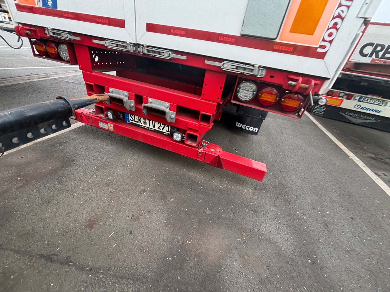 Remolque con toldo Wecon Tandem Anhänger Plane APZ 218: foto 8