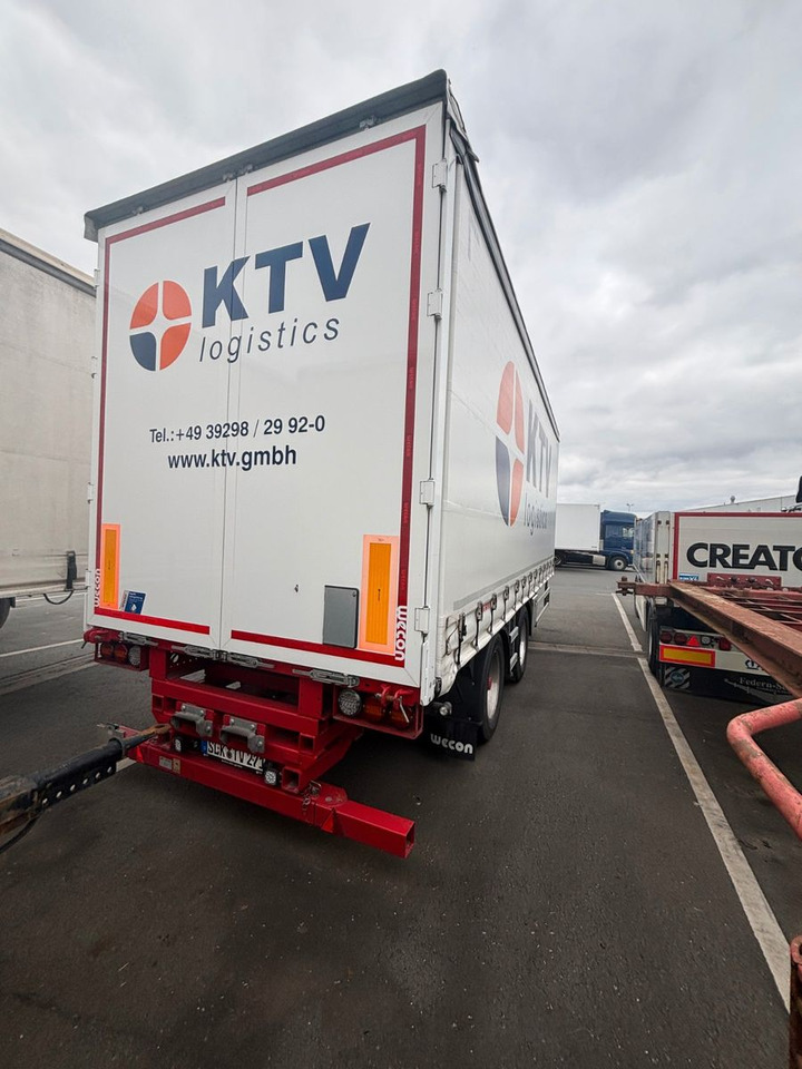 Remolque con toldo Wecon Tandem Anhänger Plane APZ 218: foto 7