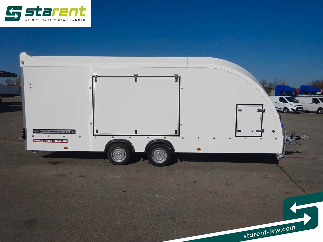 Brian James Race Transporter 4, Seilwinde, Kippfunktion - Remolque portavehículos: foto 4 Brian James Race Transporter 4, Seilwinde, Kippfunktion - Remolque portavehículos: foto 4