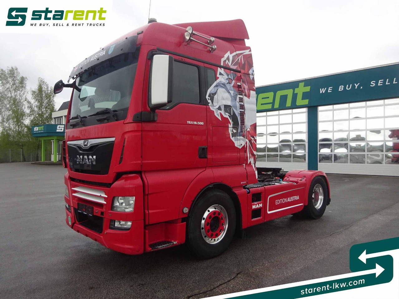 MAN TGX 18.500, XLX, 2-Leiter Hydraulik, Retarder - Cabeza tractora: foto 1 MAN TGX 18.500, XLX, 2-Leiter Hydraulik, Retarder - Cabeza tractora: foto 1