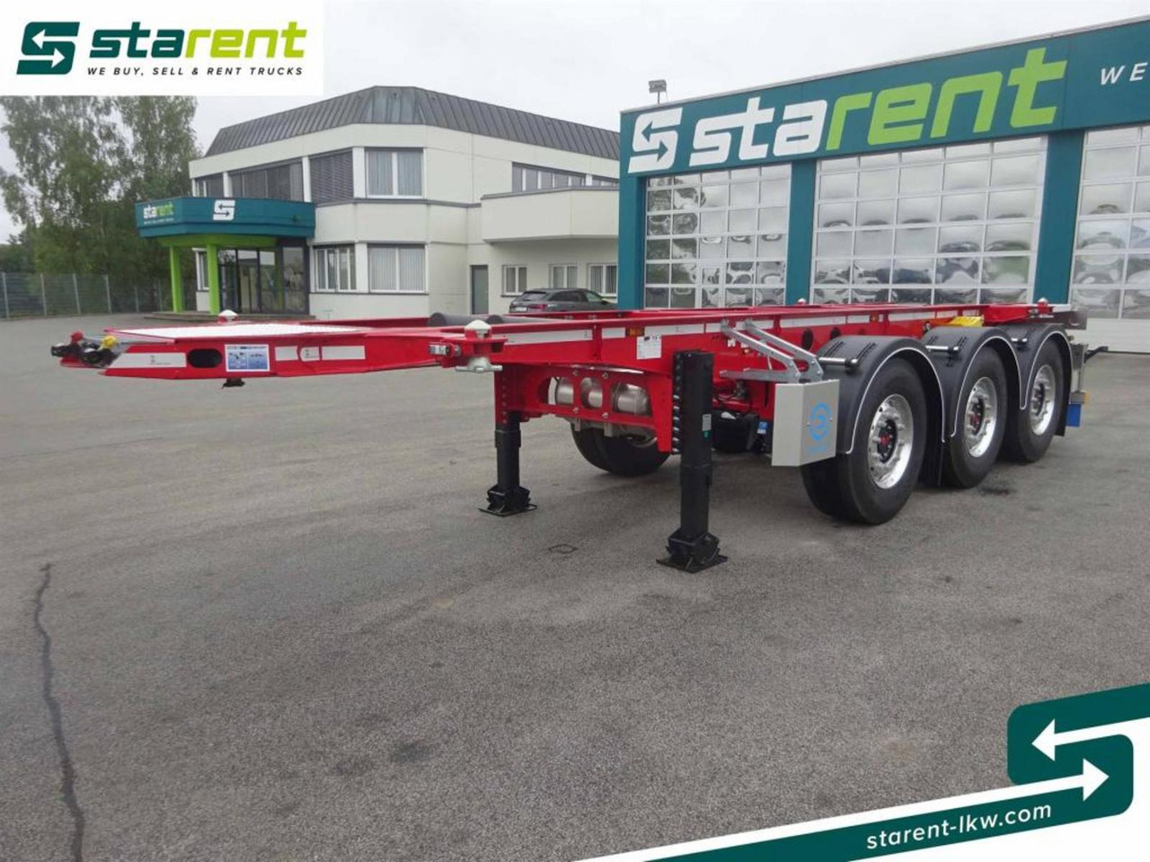 D-TEC Containercarrier CC-20-3-T ADR 1x20 Lift-A - Remolque portacontenedore/ Intercambiable: foto 1 D-TEC Containercarrier CC-20-3-T ADR 1x20 Lift-A - Remolque portacontenedore/ Intercambiable: foto 1