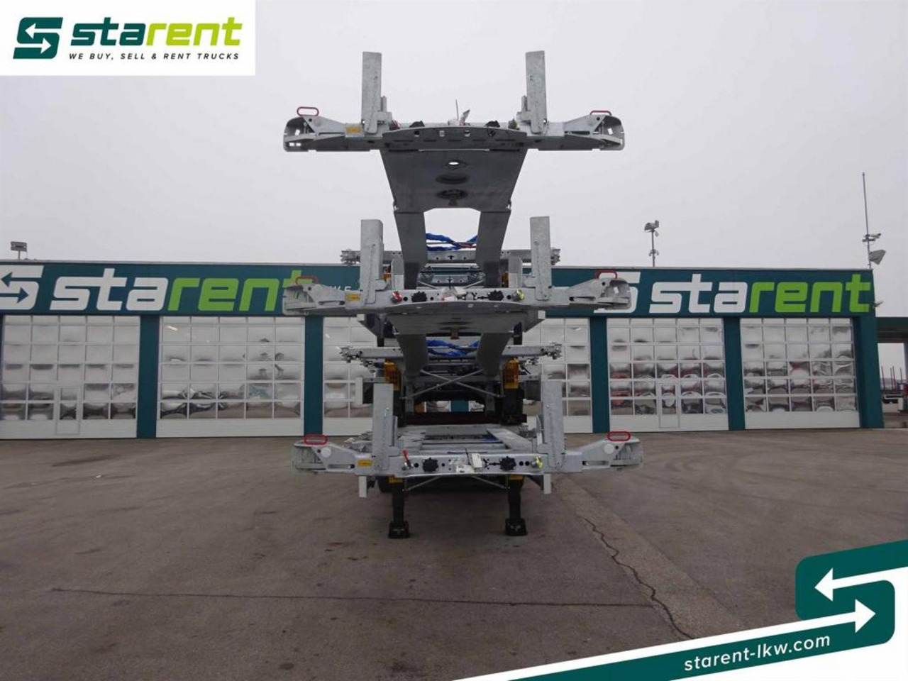 Fliegl Containerchassis ADR 1x20/2x20/1x30/1x40/1x45 - Semirremolque chasis: foto 2 Fliegl Containerchassis ADR 1x20/2x20/1x30/1x40/1x45 - Semirremolque chasis: foto 2