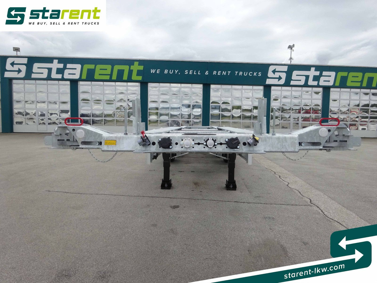 Fliegl Containerchassis ADR, 1x20/2x20/1x30/1x40/1x45 - Semirremolque portacontenedore/ Intercambiable: foto 2 Fliegl Containerchassis ADR, 1x20/2x20/1x30/1x40/1x45 - Semirremolque portacontenedore/ Intercambiable: foto 2
