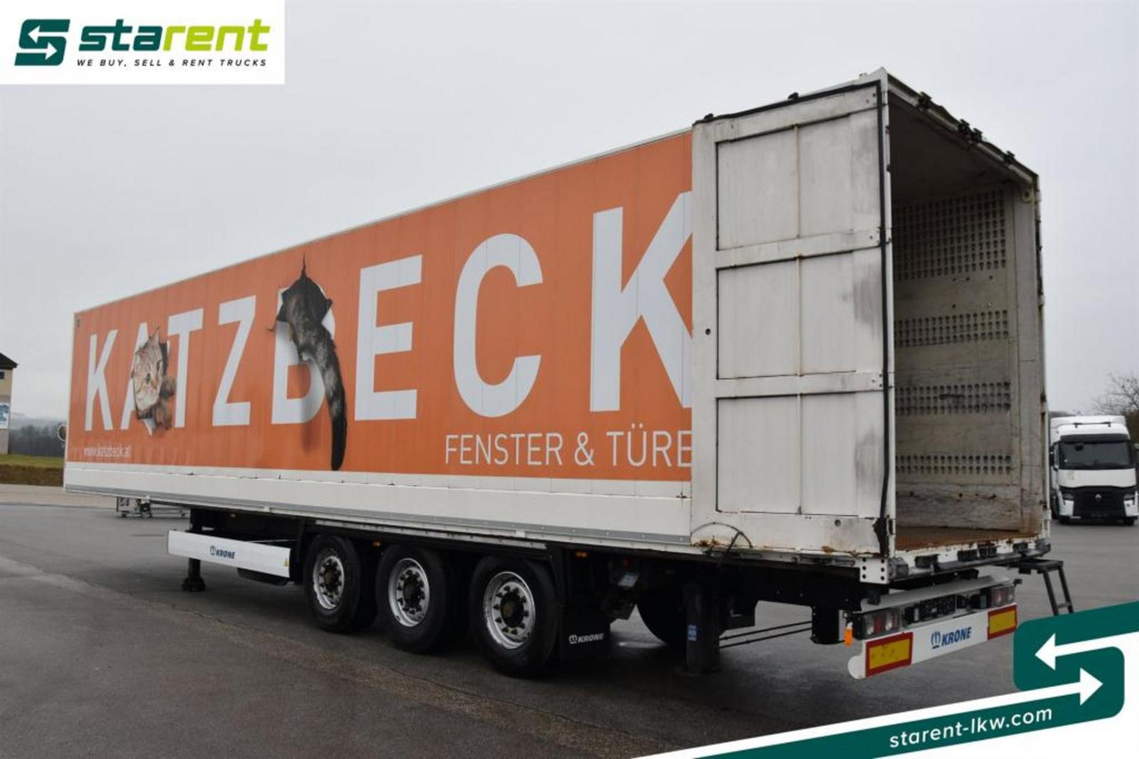 Semirremolque caja cerrada Krone Kleider- Trockenfrachtkoffer Wabco Rückfahrsensor: foto 11