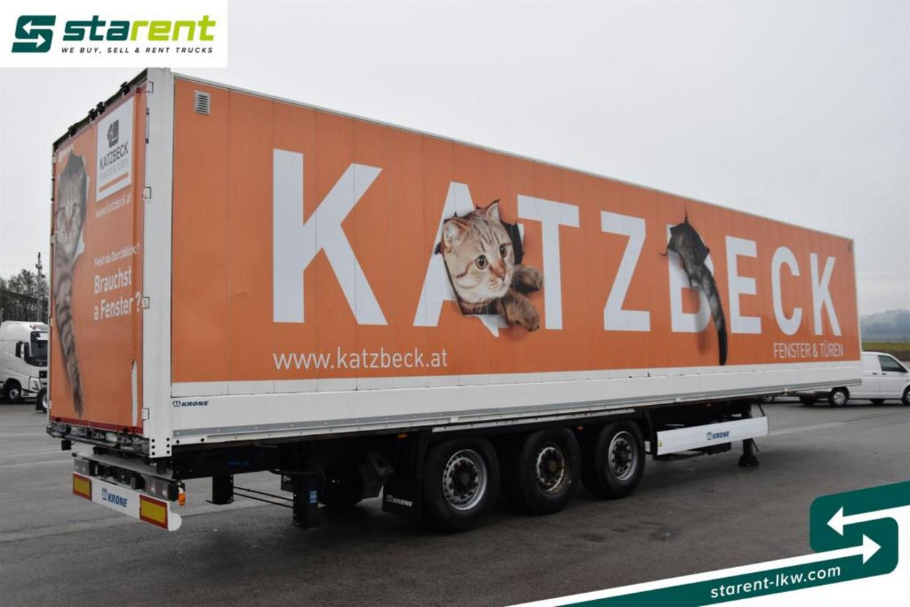 Semirremolque caja cerrada Krone Kleider- Trockenfrachtkoffer Wabco Rückfahrsensor: foto 5