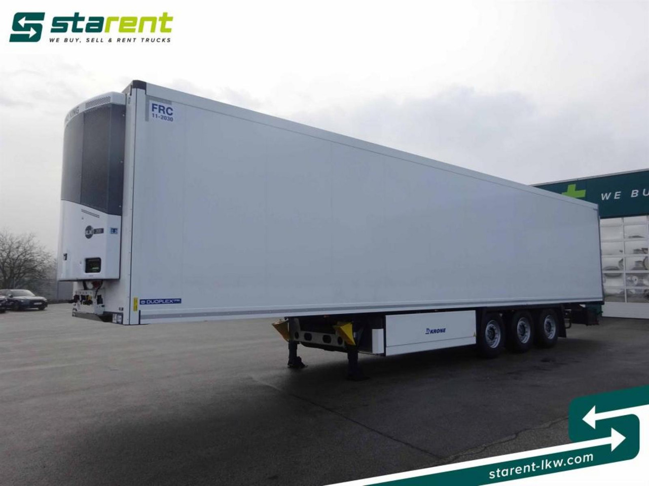 Krone Thermo King SLXi300 Doppelstock Blumenbreit Lift-A - Semirremolque frigorífico: foto 1 Krone Thermo King SLXi300 Doppelstock Blumenbreit Lift-A - Semirremolque frigorífico: foto 1