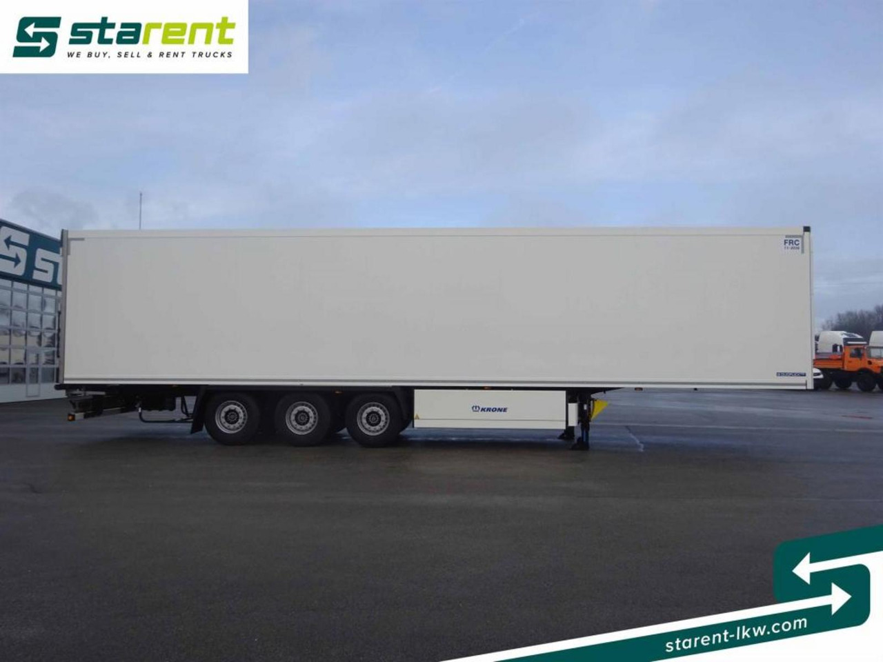 Krone Thermo King SLXi300 Doppelstock Blumenbreit Lift-A - Semirremolque frigorífico: foto 4 Krone Thermo King SLXi300 Doppelstock Blumenbreit Lift-A - Semirremolque frigorífico: foto 4