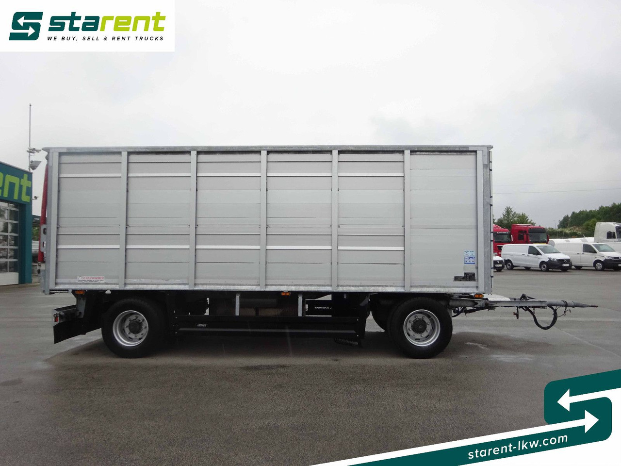 Scheuwimmer 2-Achser, Viehtransport Anhänger - Remolque transporte de ganado: foto 4 Scheuwimmer 2-Achser, Viehtransport Anhänger - Remolque transporte de ganado: foto 4