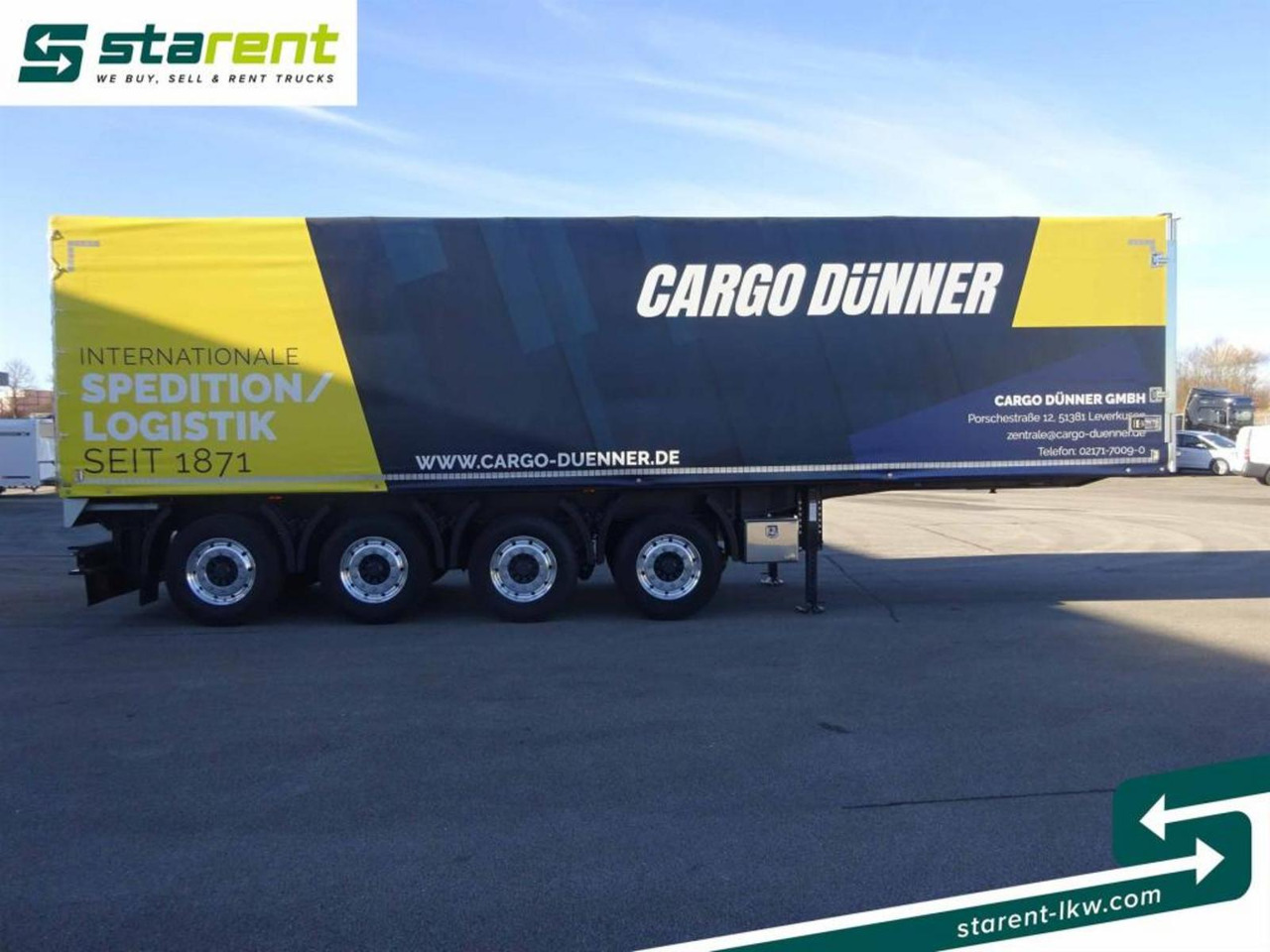 Schmidt Tautliner Coil-Mulde 6.5m, Quick-Slider - Semirremolque lona: foto 4 Schmidt Tautliner Coil-Mulde 6.5m, Quick-Slider - Semirremolque lona: foto 4