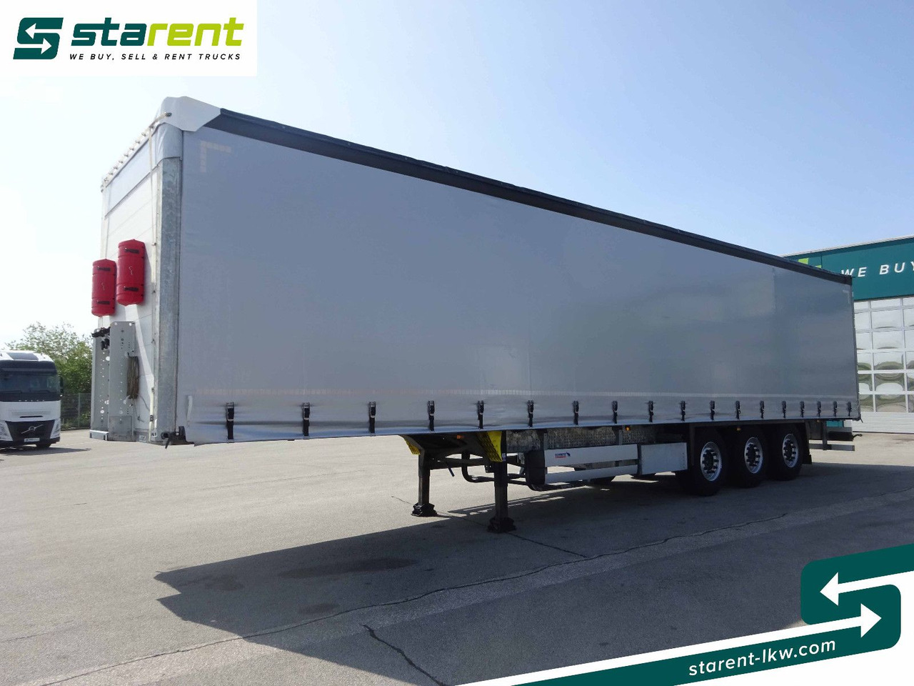 Schmitz Cargobull Neue Seiten+Dachplane, XL Zertifikat, Multilook - Semirremolque lona: foto 1 Schmitz Cargobull Neue Seiten+Dachplane, XL Zertifikat, Multilook - Semirremolque lona: foto 1