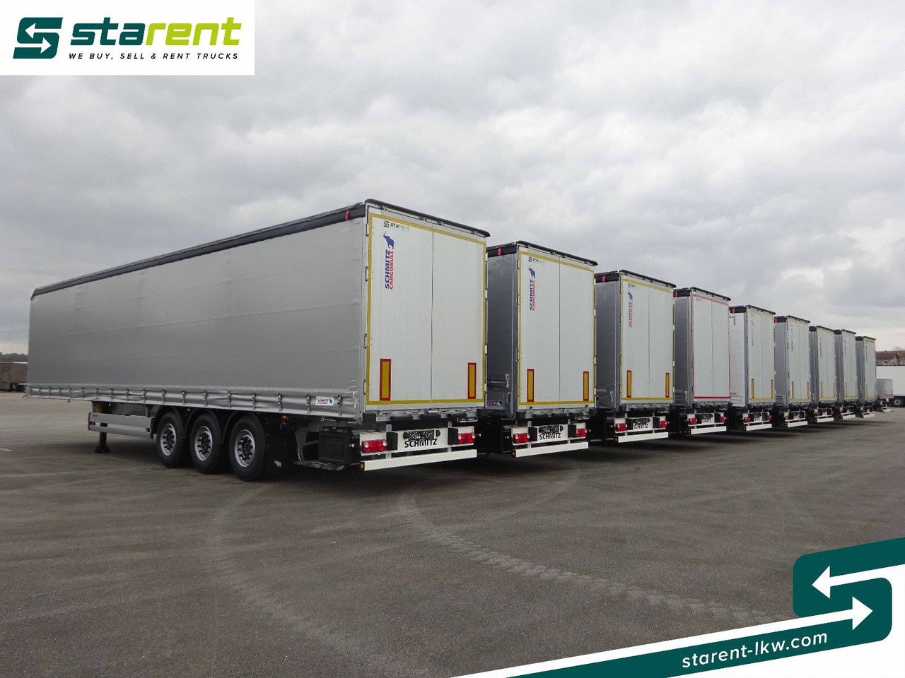 Schmitz Cargobull SOFORT VERFÜGBAR, Baustoff-, Mega-, Varios-,Coil - Semirremolque lona: foto 4 Schmitz Cargobull SOFORT VERFÜGBAR, Baustoff-, Mega-, Varios-,Coil - Semirremolque lona: foto 4