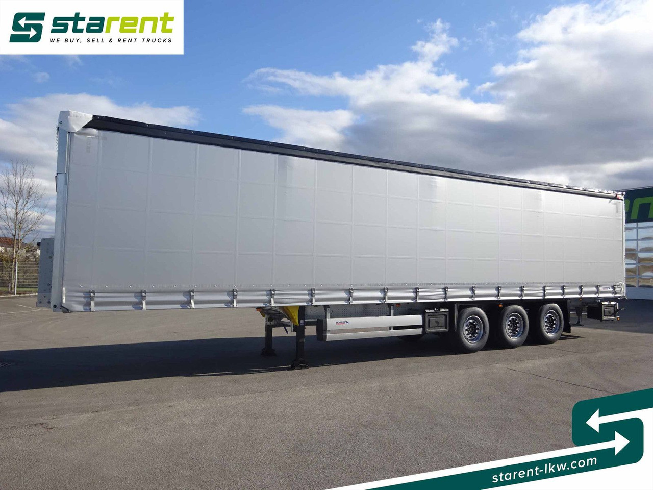 Schmitz Cargobull Tautliner, Hubdach, Liftachse, XL Zertifikat - Semirremolque lona: foto 1 Schmitz Cargobull Tautliner, Hubdach, Liftachse, XL Zertifikat - Semirremolque lona: foto 1