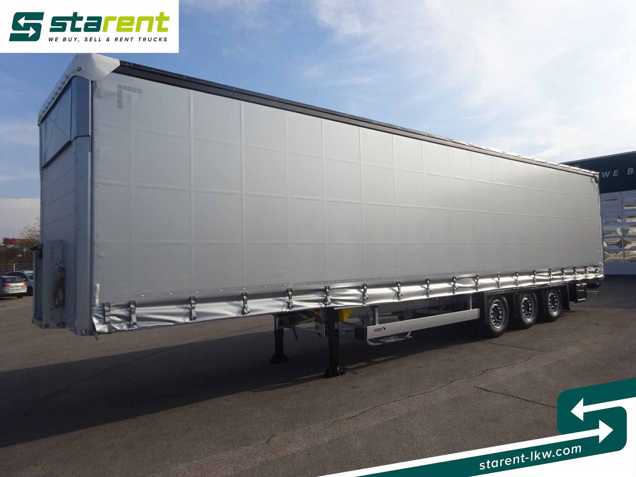 Schmitz Cargobull Varios, Hubdach, Liftachse, XL Zertifikat - Semirremolque lona: foto 1 Schmitz Cargobull Varios, Hubdach, Liftachse, XL Zertifikat - Semirremolque lona: foto 1