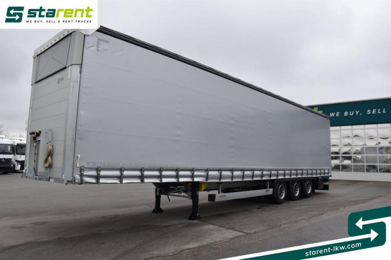 Schmitz Megatrailer Hubdach Lift-A D.C. 9.5 - Zertifikat - Semirremolque lona: foto 1 Schmitz Megatrailer Hubdach Lift-A D.C. 9.5 - Zertifikat - Semirremolque lona: foto 1