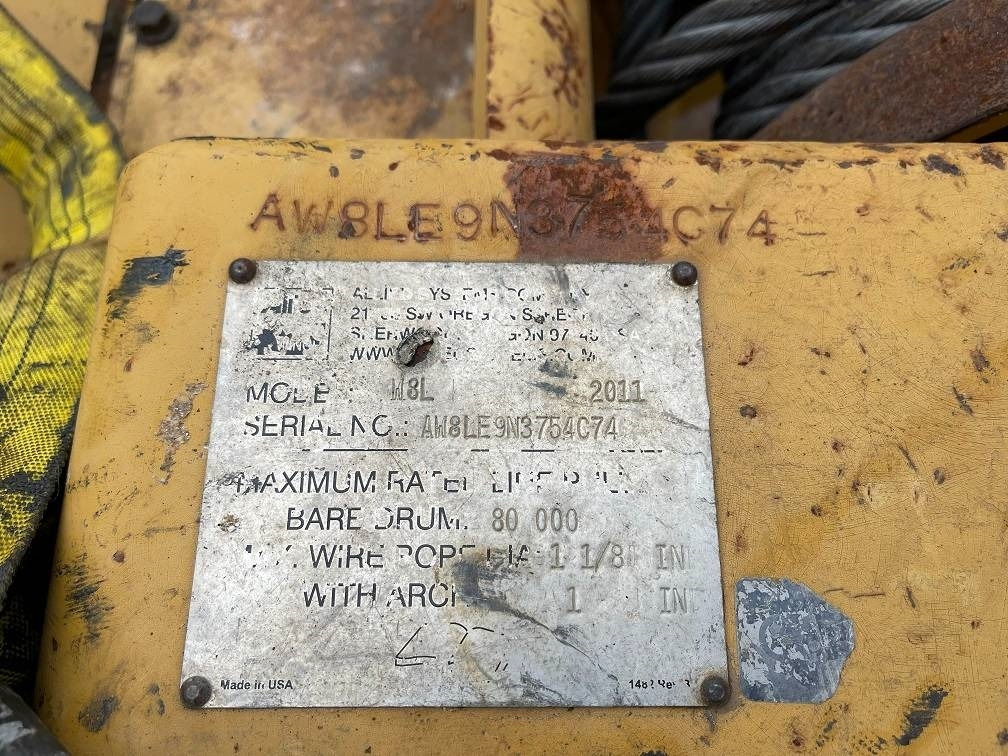 Allied systems w8l winch for cat d8 - Cabrestante para Bulldozer: foto 5 Allied systems w8l winch for cat d8 - Cabrestante para Bulldozer: foto 5
