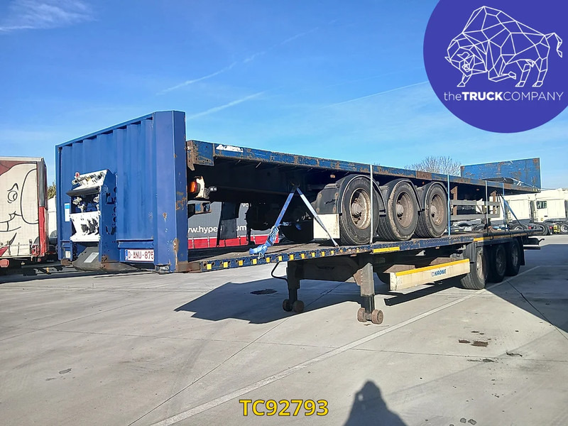 Krone - Semirremolque plataforma/ Caja abierta: foto 2 Krone - Semirremolque plataforma/ Caja abierta: foto 2