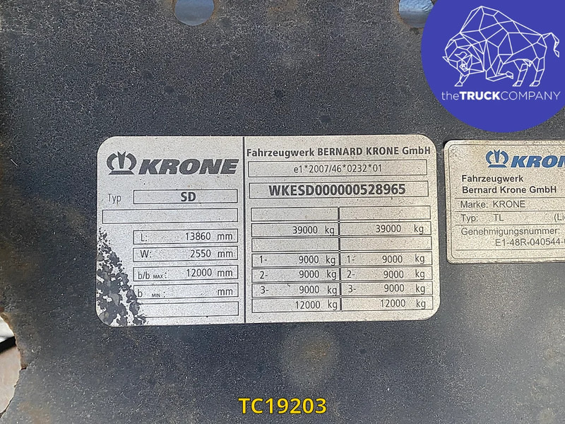 Krone Textile - Semirremolque caja cerrada: foto 2 Krone Textile - Semirremolque caja cerrada: foto 2